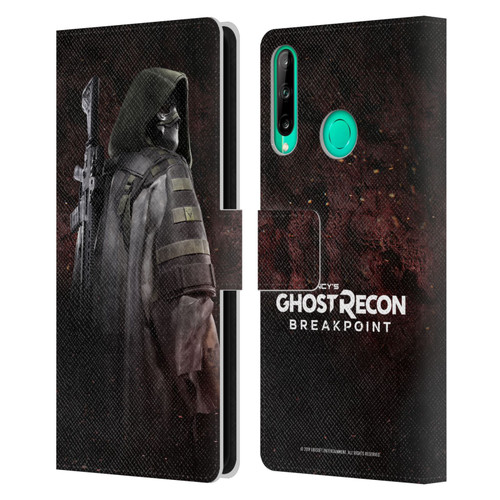 Tom Clancy's Ghost Recon Breakpoint Character Art Colonel Walker Leather Book Wallet Case Cover For Huawei P40 lite E