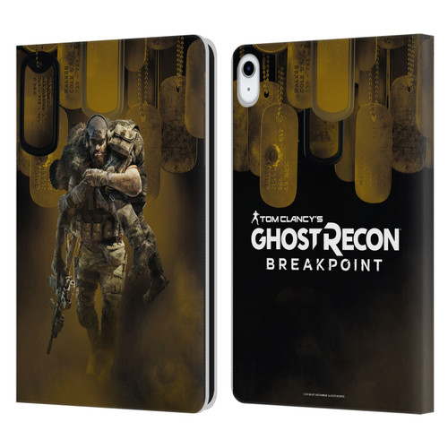Tom Clancy's Ghost Recon Breakpoint Character Art Nomad Poster Leather Book Wallet Case Cover For Apple iPad 10.9 (2022)