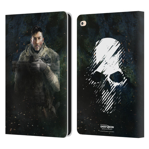 Tom Clancy's Ghost Recon Breakpoint Character Art Vasily Leather Book Wallet Case Cover For Apple iPad Air 2 (2014)
