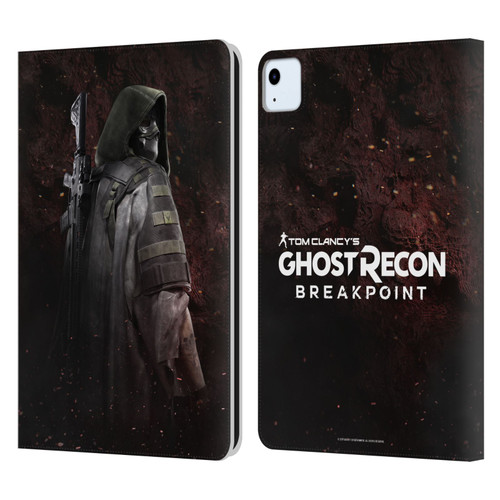 Tom Clancy's Ghost Recon Breakpoint Character Art Colonel Walker Leather Book Wallet Case Cover For Apple iPad Air 2020 / 2022