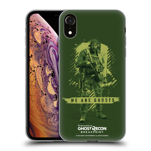 Tom Clancy's Ghost Recon Breakpoint Graphics We Are Ghosts Soft Gel Case for Apple iPhone XR