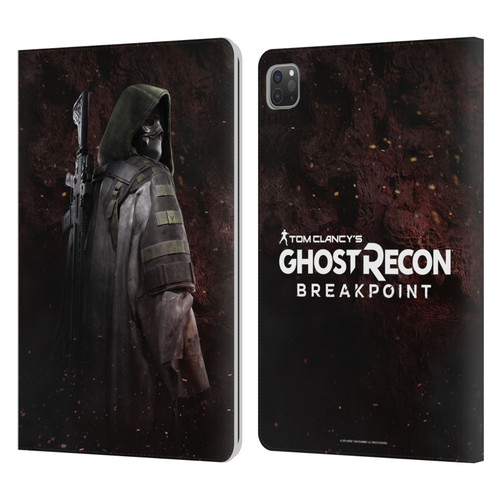 Tom Clancy's Ghost Recon Breakpoint Character Art Colonel Walker Leather Book Wallet Case Cover For Apple iPad Pro 11 2020 / 2021 / 2022