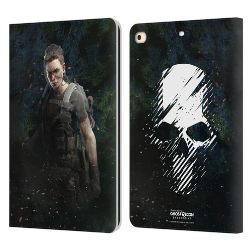 Tom Clancy's Ghost Recon Breakpoint Character Art Fury Leather Book Wallet Case Cover For Apple iPad 9.7 2017 / iPad 9.7 2018