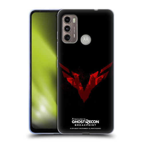 Tom Clancy's Ghost Recon Breakpoint Graphics Wolves Logo Soft Gel Case for Motorola Moto G60 / Moto G40 Fusion