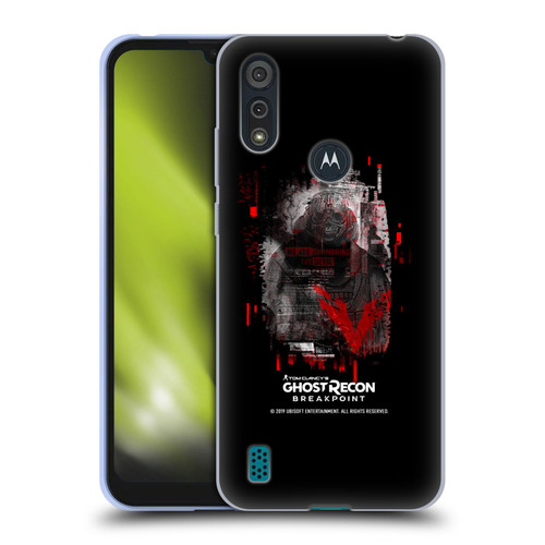 Tom Clancy's Ghost Recon Breakpoint Graphics Wolves Soft Gel Case for Motorola Moto E6s (2020)