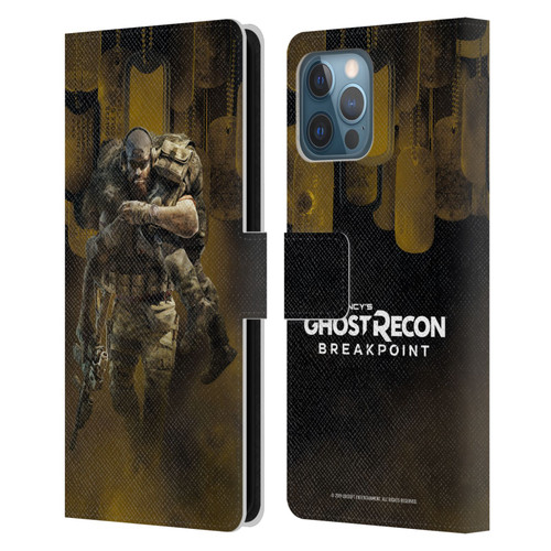 Tom Clancy's Ghost Recon Breakpoint Character Art Nomad Poster Leather Book Wallet Case Cover For Apple iPhone 12 Pro Max