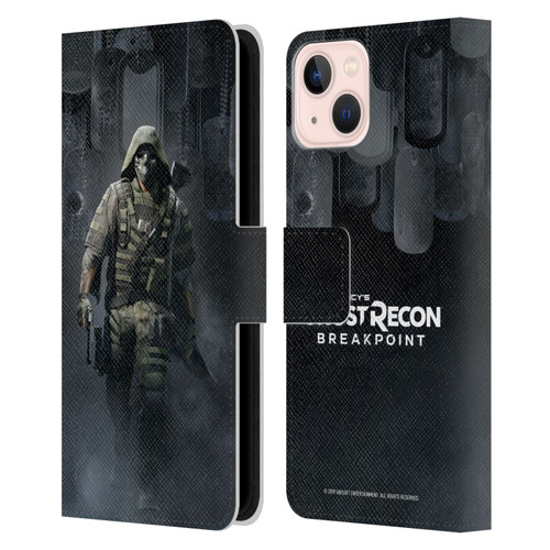 Tom Clancy's Ghost Recon Breakpoint Character Art Walker Poster Leather Book Wallet Case Cover For Apple iPhone 13