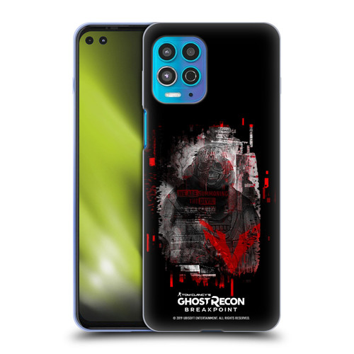 Tom Clancy's Ghost Recon Breakpoint Graphics Wolves Soft Gel Case for Motorola Moto G100