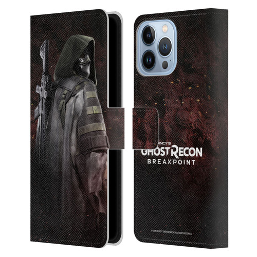 Tom Clancy's Ghost Recon Breakpoint Character Art Colonel Walker Leather Book Wallet Case Cover For Apple iPhone 13 Pro Max