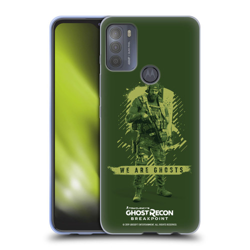 Tom Clancy's Ghost Recon Breakpoint Graphics We Are Ghosts Soft Gel Case for Motorola Moto G50