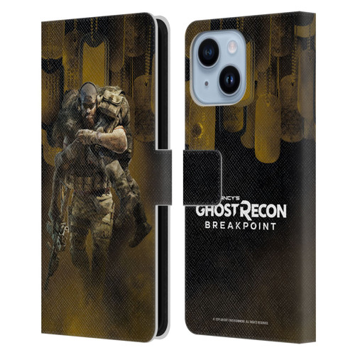 Tom Clancy's Ghost Recon Breakpoint Character Art Nomad Poster Leather Book Wallet Case Cover For Apple iPhone 14 Plus