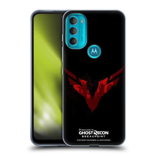 Tom Clancy's Ghost Recon Breakpoint Graphics Wolves Logo Soft Gel Case for Motorola Moto G71 5G