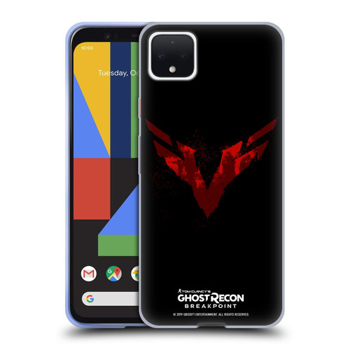 Tom Clancy's Ghost Recon Breakpoint Graphics Wolves Logo Soft Gel Case for Google Pixel 4 XL