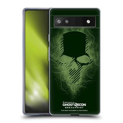 Tom Clancy's Ghost Recon Breakpoint Graphics Ghosts Logo Soft Gel Case for Google Pixel 6a