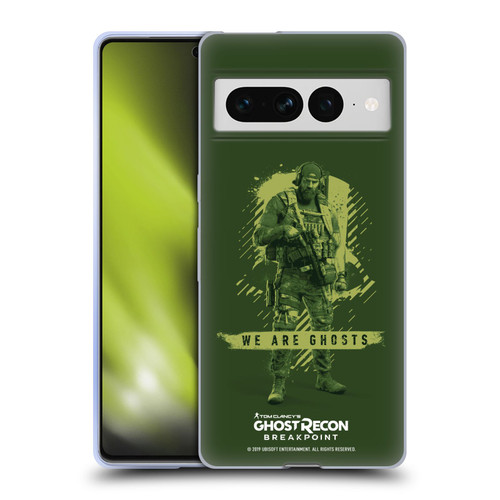 Tom Clancy's Ghost Recon Breakpoint Graphics We Are Ghosts Soft Gel Case for Google Pixel 7 Pro