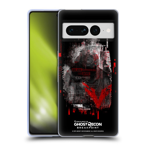 Tom Clancy's Ghost Recon Breakpoint Graphics Wolves Soft Gel Case for Google Pixel 7 Pro