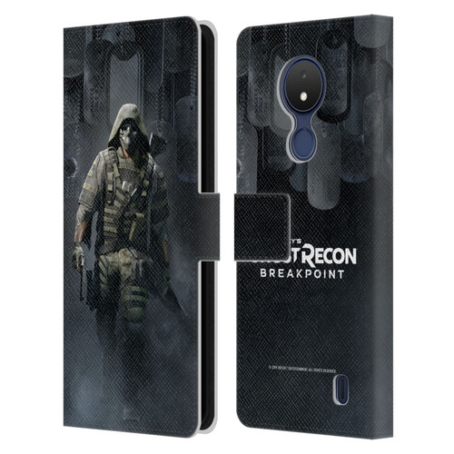 Tom Clancy's Ghost Recon Breakpoint Character Art Walker Poster Leather Book Wallet Case Cover For Nokia C21