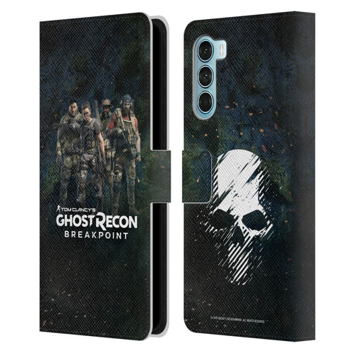 Tom Clancy's Ghost Recon Breakpoint Character Art The Ghosts Leather Book Wallet Case Cover For Motorola Edge S30 / Moto G200 5G