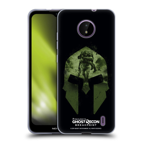 Tom Clancy's Ghost Recon Breakpoint Graphics Nomad Logo Soft Gel Case for Nokia C10 / C20