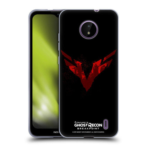Tom Clancy's Ghost Recon Breakpoint Graphics Wolves Logo Soft Gel Case for Nokia C10 / C20
