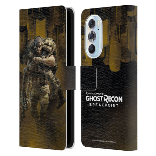 Tom Clancy's Ghost Recon Breakpoint Character Art Nomad Poster Leather Book Wallet Case Cover For Motorola Edge X30