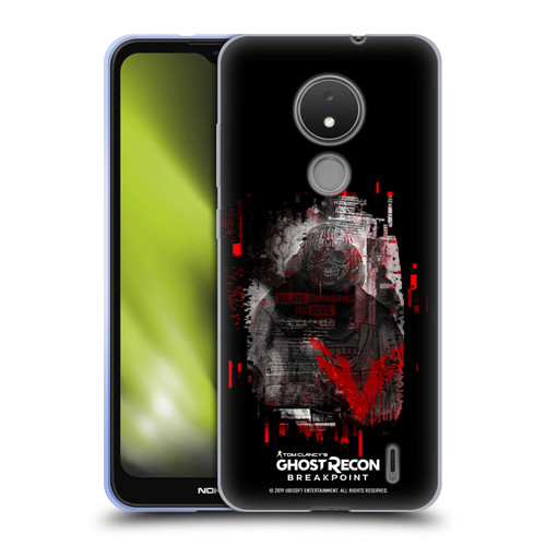 Tom Clancy's Ghost Recon Breakpoint Graphics Wolves Soft Gel Case for Nokia C21