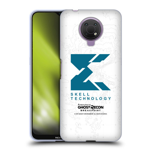 Tom Clancy's Ghost Recon Breakpoint Graphics Skell Technology Logo Soft Gel Case for Nokia G10