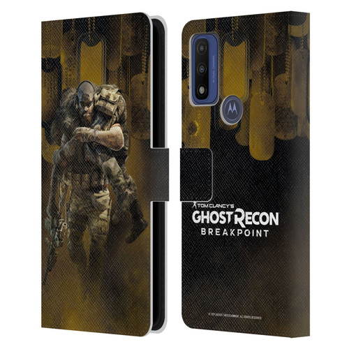 Tom Clancy's Ghost Recon Breakpoint Character Art Nomad Poster Leather Book Wallet Case Cover For Motorola G Pure