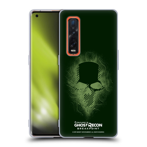 Tom Clancy's Ghost Recon Breakpoint Graphics Ghosts Logo Soft Gel Case for OPPO Find X2 Pro 5G