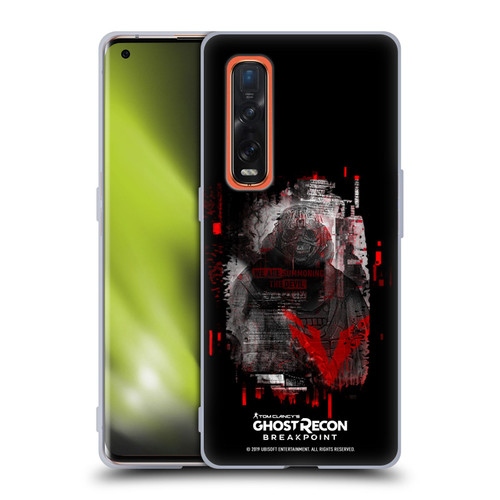 Tom Clancy's Ghost Recon Breakpoint Graphics Wolves Soft Gel Case for OPPO Find X2 Pro 5G