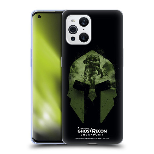 Tom Clancy's Ghost Recon Breakpoint Graphics Nomad Logo Soft Gel Case for OPPO Find X3 / Pro