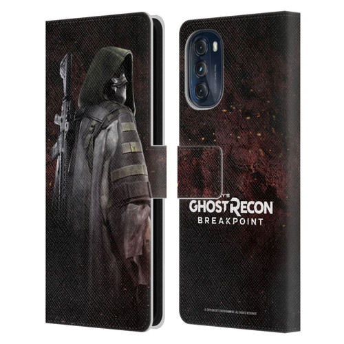 Tom Clancy's Ghost Recon Breakpoint Character Art Colonel Walker Leather Book Wallet Case Cover For Motorola Moto G (2022)