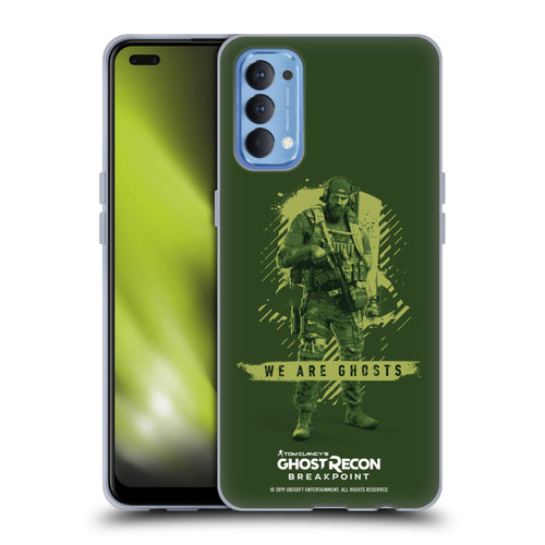 Tom Clancy's Ghost Recon Breakpoint Graphics We Are Ghosts Soft Gel Case for OPPO Reno 4 5G
