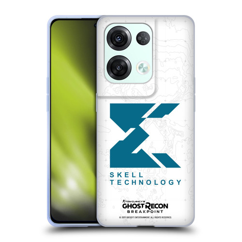 Tom Clancy's Ghost Recon Breakpoint Graphics Skell Technology Logo Soft Gel Case for OPPO Reno8 Pro