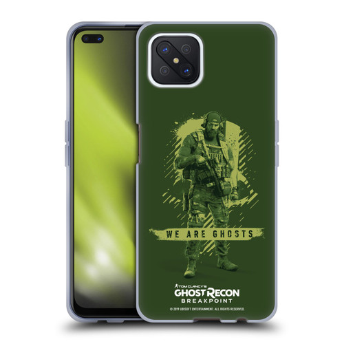 Tom Clancy's Ghost Recon Breakpoint Graphics We Are Ghosts Soft Gel Case for OPPO Reno4 Z 5G