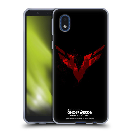Tom Clancy's Ghost Recon Breakpoint Graphics Wolves Logo Soft Gel Case for Samsung Galaxy A01 Core (2020)