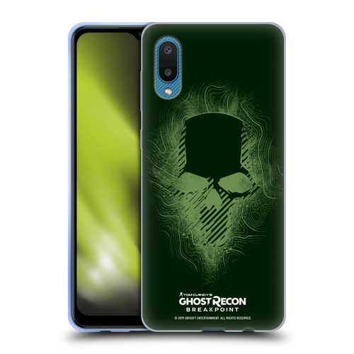 Tom Clancy's Ghost Recon Breakpoint Graphics Ghosts Logo Soft Gel Case for Samsung Galaxy A02/M02 (2021)