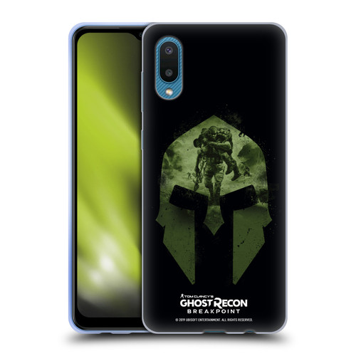 Tom Clancy's Ghost Recon Breakpoint Graphics Nomad Logo Soft Gel Case for Samsung Galaxy A02/M02 (2021)