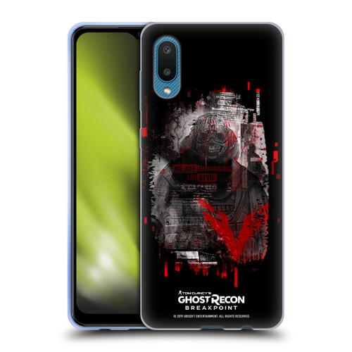 Tom Clancy's Ghost Recon Breakpoint Graphics Wolves Soft Gel Case for Samsung Galaxy A02/M02 (2021)