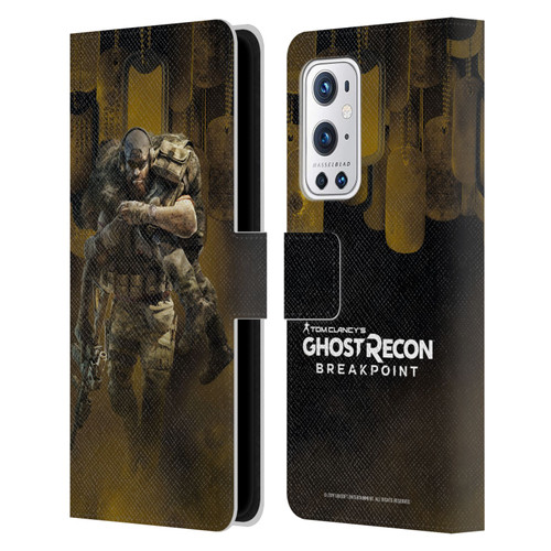 Tom Clancy's Ghost Recon Breakpoint Character Art Nomad Poster Leather Book Wallet Case Cover For OnePlus 9 Pro