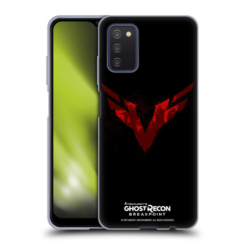Tom Clancy's Ghost Recon Breakpoint Graphics Wolves Logo Soft Gel Case for Samsung Galaxy A03s (2021)