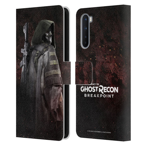 Tom Clancy's Ghost Recon Breakpoint Character Art Colonel Walker Leather Book Wallet Case Cover For OnePlus Nord 5G