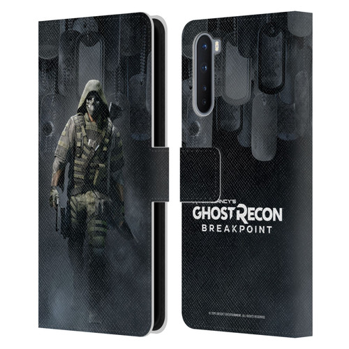 Tom Clancy's Ghost Recon Breakpoint Character Art Walker Poster Leather Book Wallet Case Cover For OnePlus Nord 5G