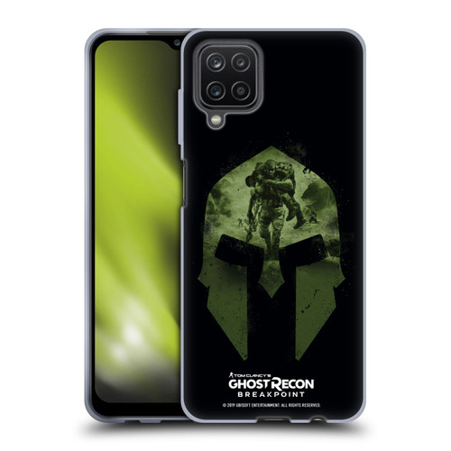 Tom Clancy's Ghost Recon Breakpoint Graphics Nomad Logo Soft Gel Case for Samsung Galaxy A12 (2020)