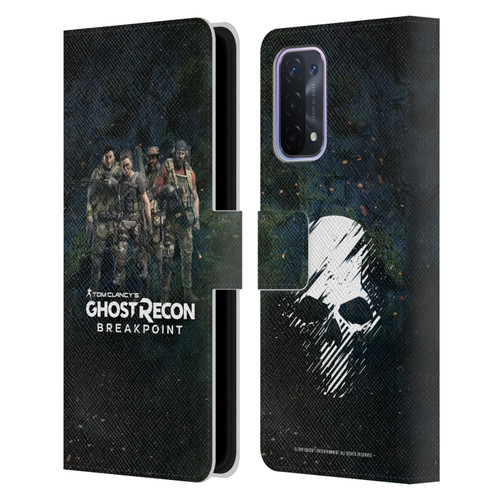 Tom Clancy's Ghost Recon Breakpoint Character Art The Ghosts Leather Book Wallet Case Cover For OPPO A54 5G