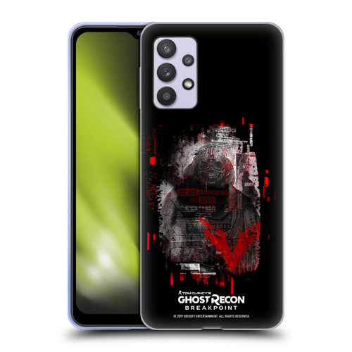 Tom Clancy's Ghost Recon Breakpoint Graphics Wolves Soft Gel Case for Samsung Galaxy A32 5G / M32 5G (2021)