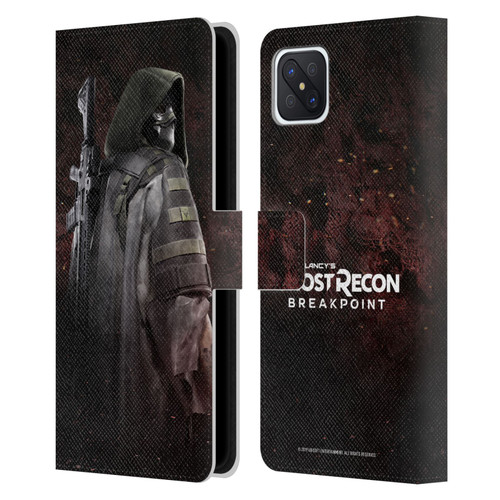 Tom Clancy's Ghost Recon Breakpoint Character Art Colonel Walker Leather Book Wallet Case Cover For OPPO Reno4 Z 5G