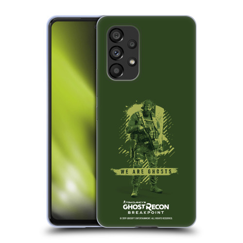 Tom Clancy's Ghost Recon Breakpoint Graphics We Are Ghosts Soft Gel Case for Samsung Galaxy A53 5G (2022)