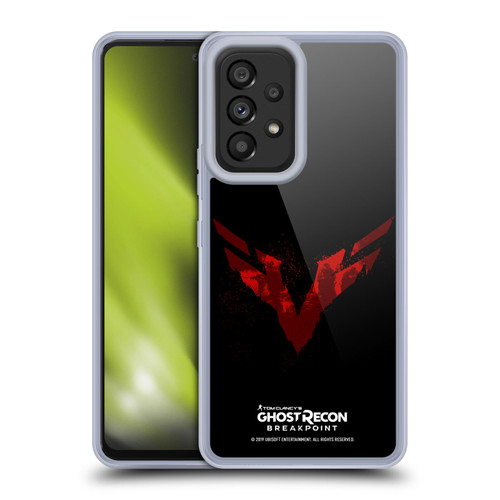 Tom Clancy's Ghost Recon Breakpoint Graphics Wolves Logo Soft Gel Case for Samsung Galaxy A53 5G (2022)