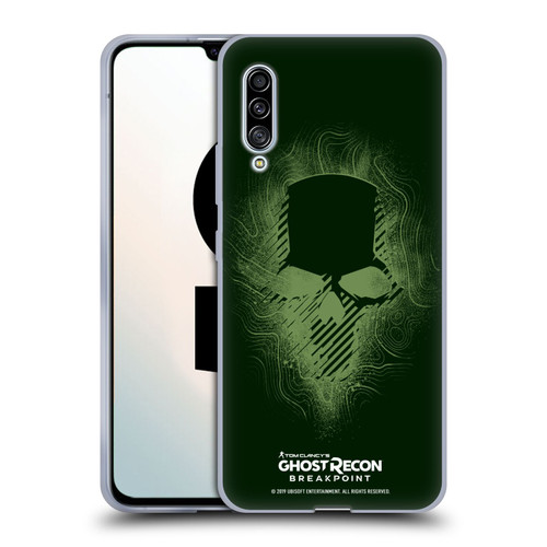 Tom Clancy's Ghost Recon Breakpoint Graphics Ghosts Logo Soft Gel Case for Samsung Galaxy A90 5G (2019)